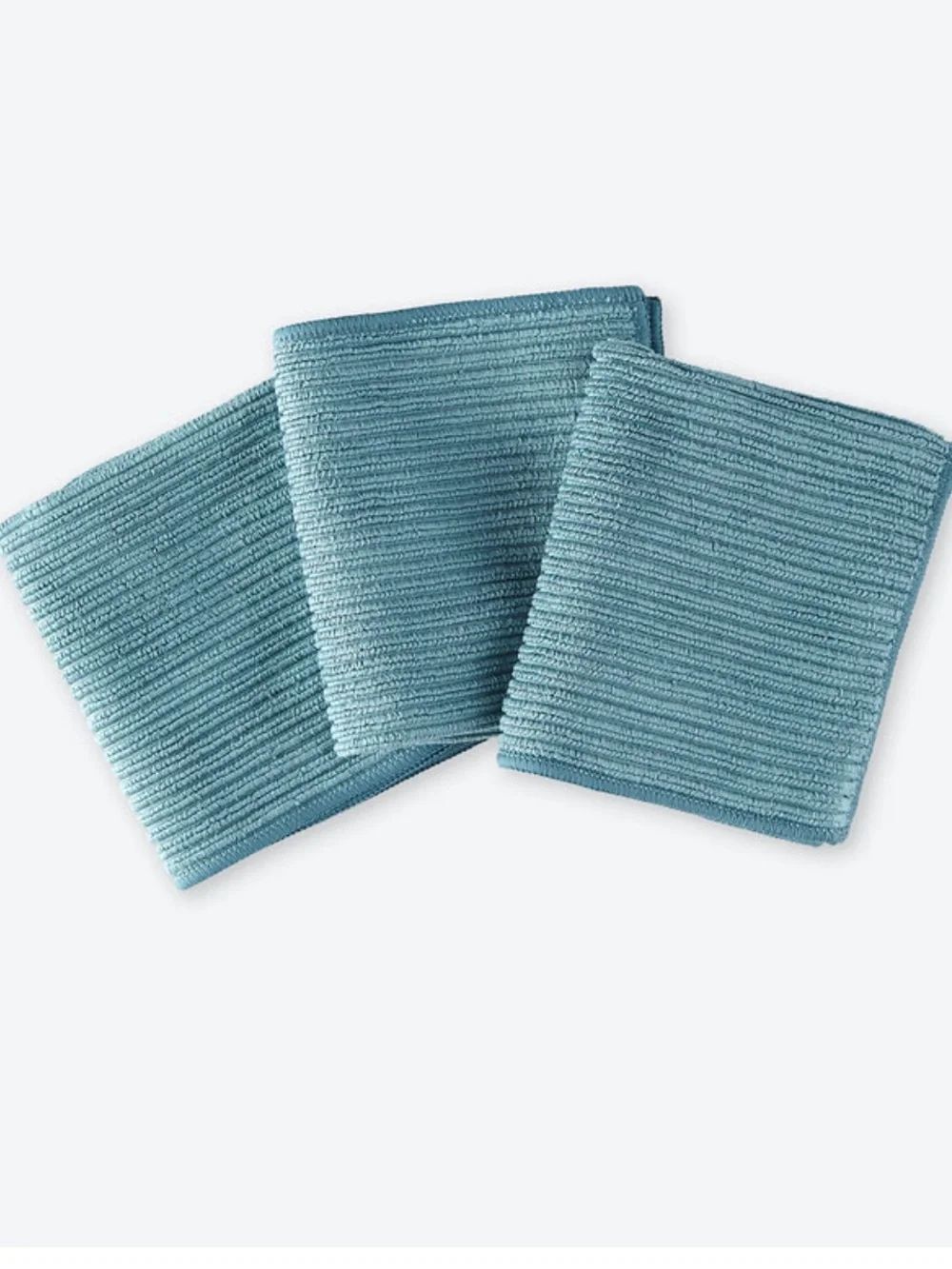 Norwex Kitchen Cloth Trio Set of 3 Teal NWT